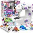 Sewing Machine for Beginners with Extension Table, Adjustable 2Speed 2Thread Mini Sewing Machine, Portable Electric Maquina de Coser with Foot Pedal, Perfect for DIY, Ideal Gift for Kids and Adults