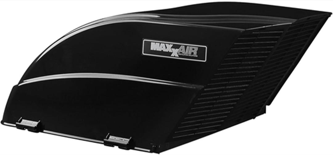 FANMATE 00-955002 Fan/Vent Cover with EZ Clip Hardware, Constant Airflow, Super Tough, Black