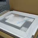 24x30 Inch LED Bathroom Mirror with Lights (Front Lit and Backlit) Black Framed Lighted Vanity Mirror for Bathroom Wall Dimmable Anti-Fog Memory Tempered Glass Horizontal/Vertical