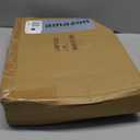 OUTON White Large Drum Lamp Shades for Floor Lamps, 16" Top x 16" Bottom x 9" High, Easy to Assemble, Replacement Linen Lampshades for Table Lamps & Bedside Lamps (1.65" Spider)