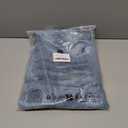 Girls Straight Leg Bootcut Ripped Baggy Jeans for 8-12 Y Old - Adjustable Stretch Waist Pull Up 5 Pockets Washed Denim Pants (Blue)