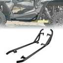 KEMIMOTO Nerf Bars Heavy Duty Black Tree Kickers Side Steps Compatible with 2014-2022 Polaris RZR XP 1000/ XP Turbo/ S900/ S1000/ Trail S 900 RZR Nerf Bars Rock Sliders Left & Right - 2 Seater
