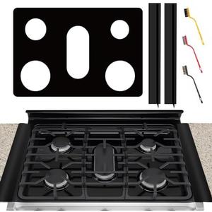 vaxusrtaet Stove Cover For LG Gas Stove Top Protector For Model LGLDG4315 LRG4115 LRG4113 LDG4313 LRGL5825, LSGL6335DF - Upgraded 0.4MM Thickness Stove Top Cover Guard With 2PCS Stove Gap Covers