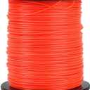 095 Trimmer Line, Weed Wacker String .095-Inch-by-1427-Foot 5-Pound Commercial Grade Round Nylon String Trimmer Line for String Trimmer Weed Trimmers - Orange