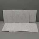 Sherr 20 Pcs Black History Month Pre Drawn Canvas African American Canvas to Paint Afro Queen Black Art for Painting for Adults Outline Pre Drawn Stretched Cotton Art to Paint Party Set, 8 x 10'