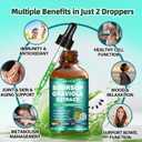 Soursop Bitters Liquid 10-in-1 with Ashwagandha, Black Seed Oil & Turmeric, Gotu Kola for Immune Support, Gut Health, Cell Regeneration & Antioxidant, Vegan, Non-GMO, Sugar-Free, 2 Fl Oz