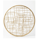 20in. Golf Crosshair Round Metal Decor