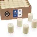 Royal Imports Votive Candle, Unscented Wax, Box of 36, for Wedding, Birthday, Holiday & Home Decoration (15 Hour) by Royal Imports (36, Ivory)
