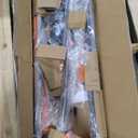 VEVOR Z Rack, Industrial Grade Z Base Garment Rack, Rolling Sturdy Steel Z Base Clothing Rack with Lockable Casters, for Home Clothing Store Display Orange (Set of 3) (24" x 63" x 71")