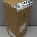 BJPKPK Insulated Water Bottle with Straw Lid, 18oz Thermo Water Bottles with Soft Nozzle, Flex Handle & Non-slip Boot, BPA Free Leak Proof Stainless Steel Metal Thermo, Tumblers, Cups,Rainbow