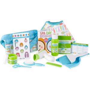 Melissa & Doug Love Your Look - Salon & Spa Play Set, 16Pieces Of Pretend Salon And Spa Toy Products