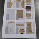 Yuzzy Wood Panels for Wall and Ceiling - 108 x 11 Inch Wood Slat Acoustic Panels 2 PCS - Modern Sound Absorbing Wall Panels for Interior Wall Decor for Home, Office, Studio - Rustic Walnut