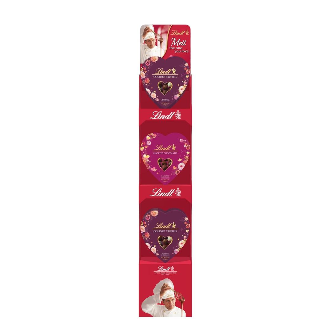 Valentine Praline Heart Display, 18ct (EXP 08/31/26)