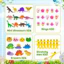 220 Pcs Easter Egg Fillers, Kids Party Favors, Small Toys Classroom Prizes Goodie Bags Stuffers Treasure Box Toys
