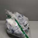 SMOOFY Faux Fur Blanket Rabbit Fleece - Tie-dye Blue Throw Blanket for Couch Bed, Cozy Soft Plush Fluffy Blanket for Sofa, Luxury Thick Fuzzy Couch Blanket for Winter, Comfy Bubble Blanket - 50" x 60"