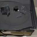 9 in 1 Record Player with External Speakers,3 Speed Bluetooth Turntable Vinyl Player with CD/Cassette Play,AM/FM Radio, USB SD/MMC Play, Aux-in/RCA Line Out (Black-T408)