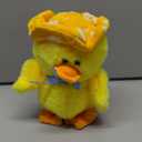 Hopearl Talking Singing Duck Toy Repeats What You Say Walking Duckling Electric Interactive Animated Toy Speaking Plush Buddy Gifts for Toddlers, Yellow, 8''