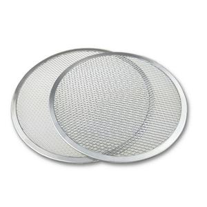 2 x 14inch Aluminium Pizza Screen Stainless Steel Pizza Tray