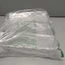 Stackable Refrigerator Organizer Bins, 6 Pack Clear Kitchen Organizer Container Bins with Handles and 20 PCS Plastic Bags for Pantry, Cabinets, Shelves, Drawer, Freezer - Food Safe, BPA Free 10"L