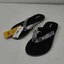 Everest Women's Fpip Flops Black/White 9