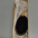 Belula 100% Boar Bristle Hair Brush Set (Medium). Soft Natural Bristles for Thin and Fine Hair. Restore Shine And Texture. Wooden Comb, Travel Bag and Spa Headband Included!