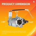 Canamax 951-05149 Huayi 4P90F Engine Carburetor Replacement - Compatible with Husky MTD LT4200 T1000 T1200 R1000 4P90HUA HY-4P90F Cub Cadet CC760ES 12AE76JU 4P90JUC 4P90MUD 420CC Lawn Mower