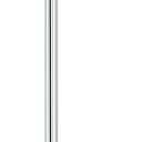 Gatco 1448C Latitude II Freestanding Toilet Paper Holder with Storage, Bathroom Tissue Stand, Chrome, 22.25" H, Holds 14 Reserve Rolls, Weighted Base