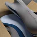 Cervical Neck Pillow for Pain Relief - Ergonomic Side Sleeper Pillow for Neck Support, Orthopedic Memory Foam Pillows for Sleeping, Contour Cervical Pillow Bed Pillow for Back Stomach Sleepers (Blue)