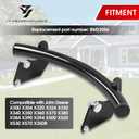 JY PERFORMANCE Front Bumper Compatible with John Deere X300 X304 X320 X324 X330 X340 X350 X350R X354 X360 X370 X380 X384 X390 X394 X500 X520 X530 X570 X584 Mowers, Replace for BM23056