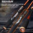 SEASIR CastX Medium Heavy Fishing Rod, ML 2 Piece