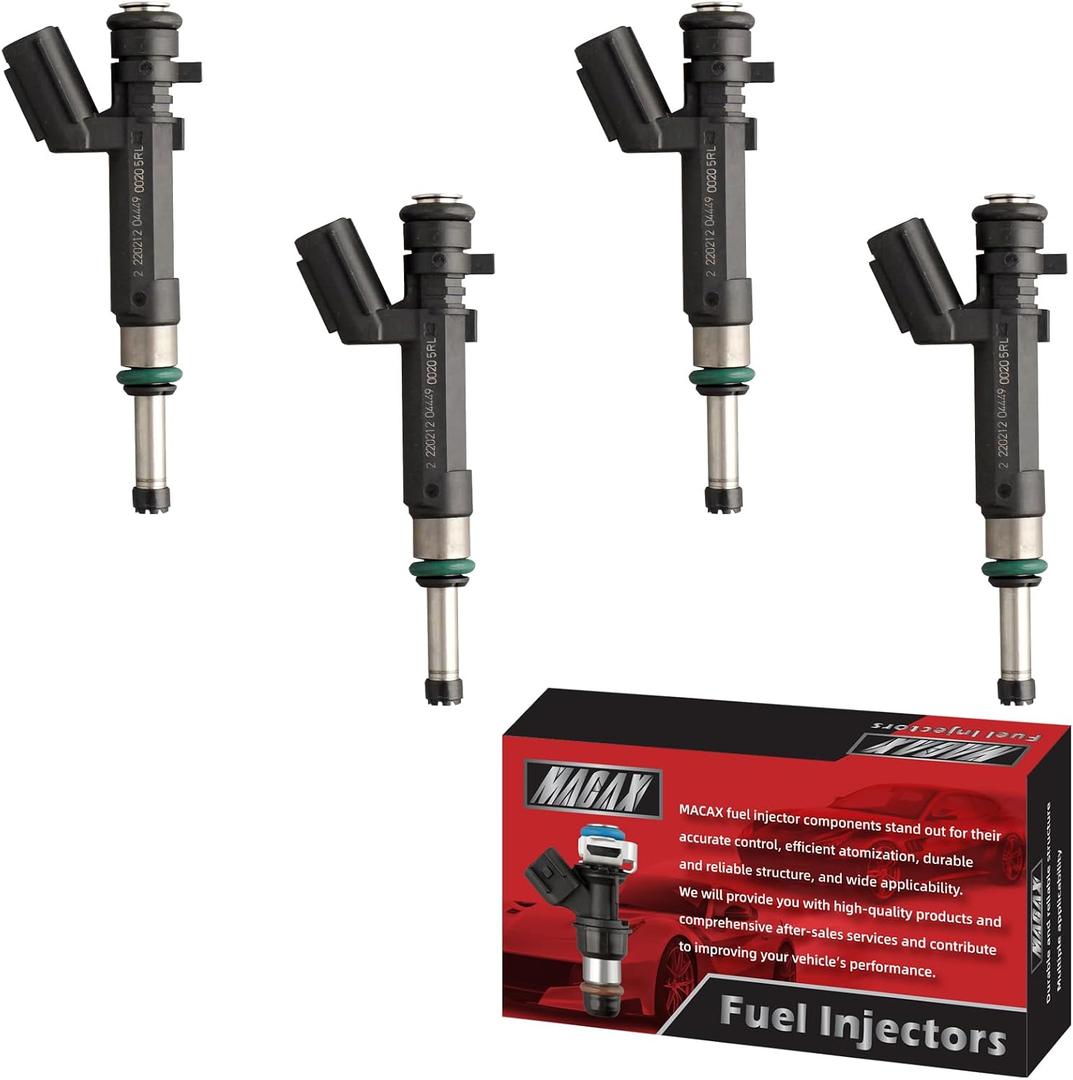Set of 4 Fuel Injectors 16600-1KT0A FJ1192 Replacement Compatible with Nissan Versa 2012-2018 Versa 2019 Old Body Style Versa Note 2014-2016 1.6L L4 - Replaces 842-12379