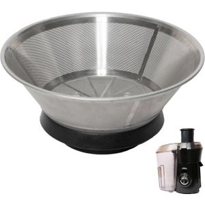 IMPRESA Replacement Juicer Blade Only Compatible with the Hamilton Beach Juicer Machine 67601A - 6in x 2.75in Stainless Steel Blade & Mesh Bowl - Tool-Free Install & Dishwasher Safe