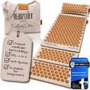 Glanzstück Berlin® Health Collection XXL Acupressure Mat Set for Full Body for Tension Headaches Back Pain Stress