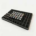 Card Sorting Tray 5ct 18 Compartment Each, Stackable Trading Card Organizer for TCG, Durable Card Storage Sorter for Sports MTG Cards