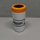 Frost Buddy Universal Buddy Can Cooler - Fits All - For Regular 12 & 16 oz or Slim-Size Bottles - Insulated Double -Walled Stainless Steel (All white)