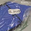 Queenmore Dog Cones for Large Dogs, Soft Dog Cone for Large Breeds, Cone for Dogs After Surgery, Adjustable Elizabethan Collar for Pet to Prevent Licking Wounds, Blue L