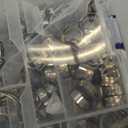 210 Pcs Single Ear Hose Clamp Kit, 12 Sizes 6-36.1mm (1/4"-1.4"), 304 Stainless Steel with Pincer Tool  Fuel Line Clamps for Automotive, Pneumatic, Garden Hose, Kegerator, PEX, Dishwasher Repair