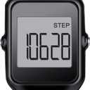 Pedometer for Walking, 3D Simple Step Counter for Walking Large Digital Display, Accurate Step Tracker with Steps Time Modes for Men Women Adults Seniors