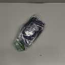 American Trends Women's String Two Piece Halter Top Triangle Bikini Set with Tie Side Bottom Sexy Swimsuit Bathing Suits (4-6, 10 Navy Blue)