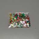 4800pcs Christmas Confetti,Xmas Table Confetti Snowflake Santa Claus Metallic Foil Sequins Glitter Table Scatters for Party Decoration