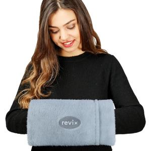 REVIX Microwavable Therapy Mittens, Moist Heated Hand Warmer Pouch with Flaxseed, Reusable Heating Pad for Fingers & Wrist, Washable Soft Cover