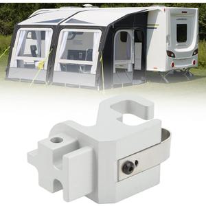 RV Awning Rafter Rivet, Heavy Duty Awning Lower Rafter Claw Satin Aluminum Fit for Dometic Sunchaser II Awning Replacement, Sunchaser Awning Parts, Easy to Install