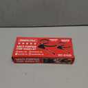 2-Piece Rubber Strap Adjustable Wrench Set, Diameter 4" and 6", Oil Filter Pipe Jar Opener, Strong Grip Plumbers Universal Spanner for Drain Sewer Cap Sink Pliers Nut Shower Head Valve Removal