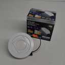 Feit Electric 4 inch Adjustable Scoop Recessed LED Downlight - 5000K Daylight - Dimmable - 65W Equivalent - 45 Year Life - 720 Lumen - High CRI