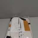 Boho Mid Century Shower Curtain Set with Toilet Lid Cover and Non-Slip Rugs, Abstract Line Art 4 Pcs Shower Curtain, Modern Minimalist Geometric Bathroom Set Decor with 12 Hooks