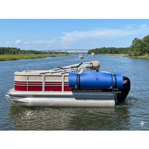 Pontoon Boat Rail Water Mat Rack Storage WMR-P for Pontoon