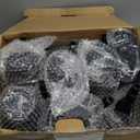 KYEKIO Halloween Decorations Outdoor, 12Pack Purple Solar Halloween Lights, Solar Torch Lights with Flickering Flame for Garden Decor, Waterproof Outdoor Lighting, Scary Torches for Yard Lawn Pathway