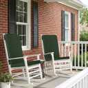 Outdoor Chair Cushions 20x20 Inch, Set of 6, Olive Green, 20" x 20" 6 Pack