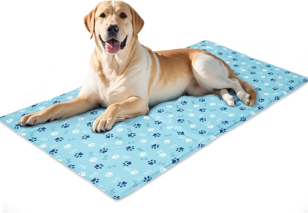 Ownpets Dog Cooling Mat, Leakproof Water Pad, X-Large 43 x 27 Inch