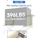 Mini Split Mounting Bracket with Crossbar for Mini-Split AC 7000 BTU to 12000 BTU